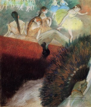  impressionnisme Tableau - Au Ballet Impressionnisme danseuse de ballet Edgar Degas